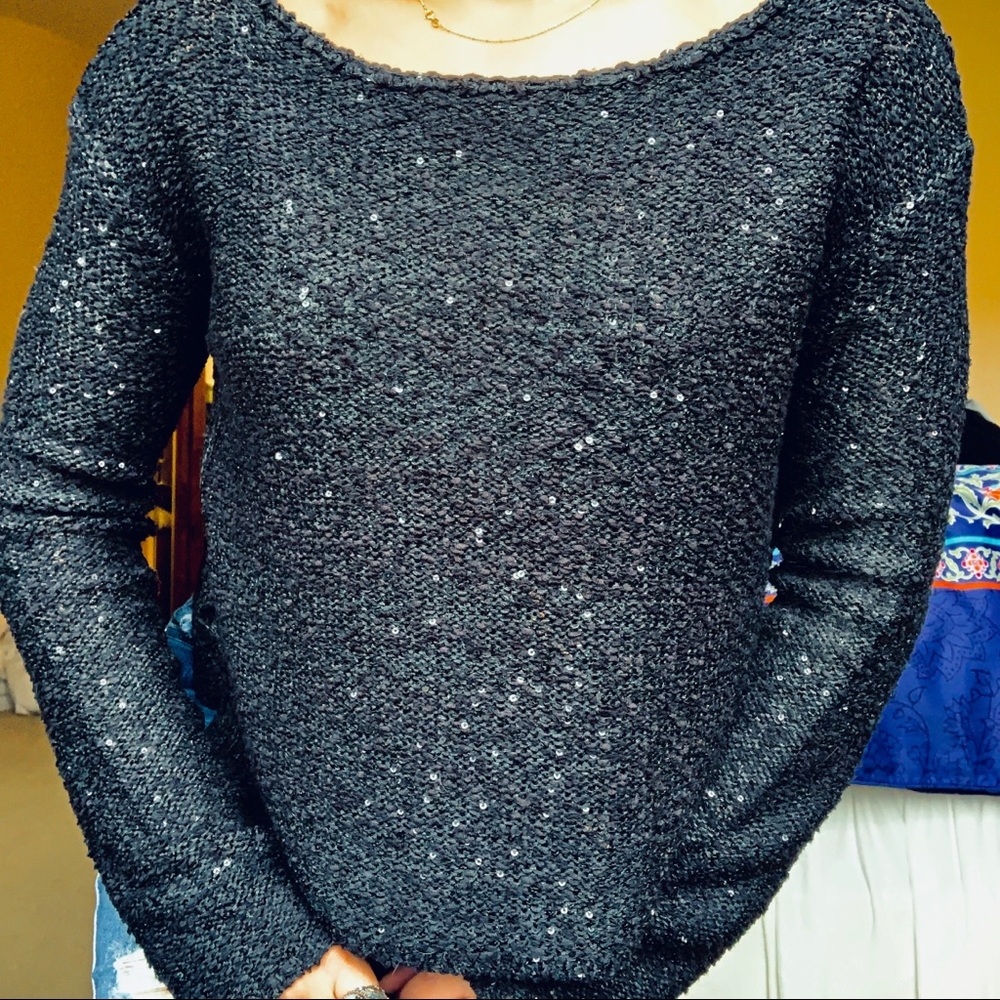 Zara sequence knit top